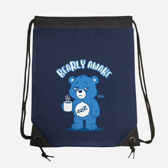 Sleepy Bear-None-Drawstring-Bag-Tronyx79