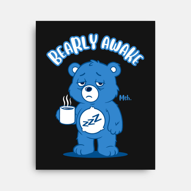Sleepy Bear-None-Stretched-Canvas-Tronyx79
