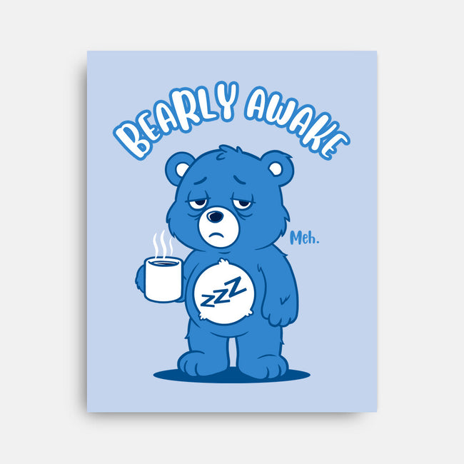 Sleepy Bear-None-Stretched-Canvas-Tronyx79