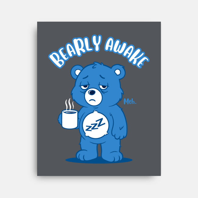 Sleepy Bear-None-Stretched-Canvas-Tronyx79