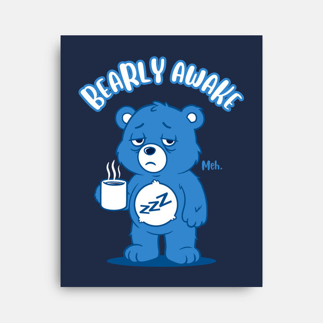 Sleepy Bear-None-Stretched-Canvas-Tronyx79