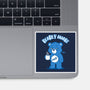 Sleepy Bear-None-Glossy-Sticker-Tronyx79