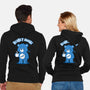 Sleepy Bear-Unisex-Zip-Up-Sweatshirt-Tronyx79