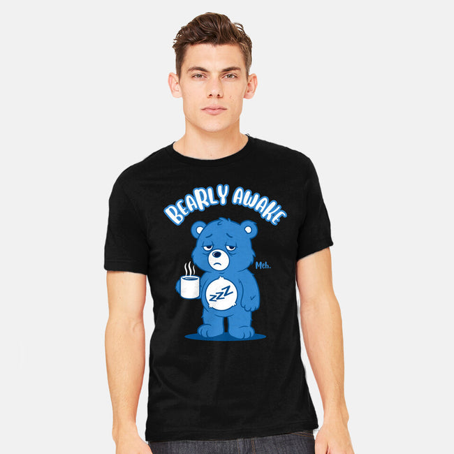 Sleepy Bear-Mens-Heavyweight-Tee-Tronyx79