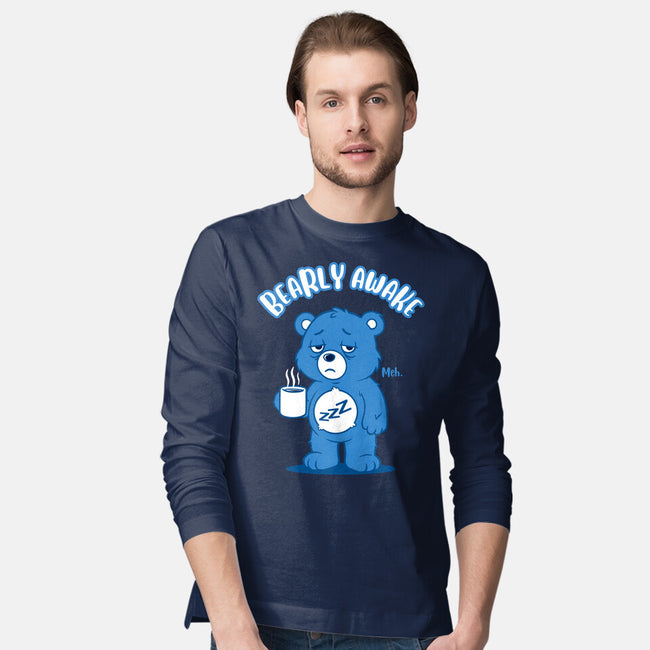 Sleepy Bear-Mens-Long Sleeved-Tee-Tronyx79