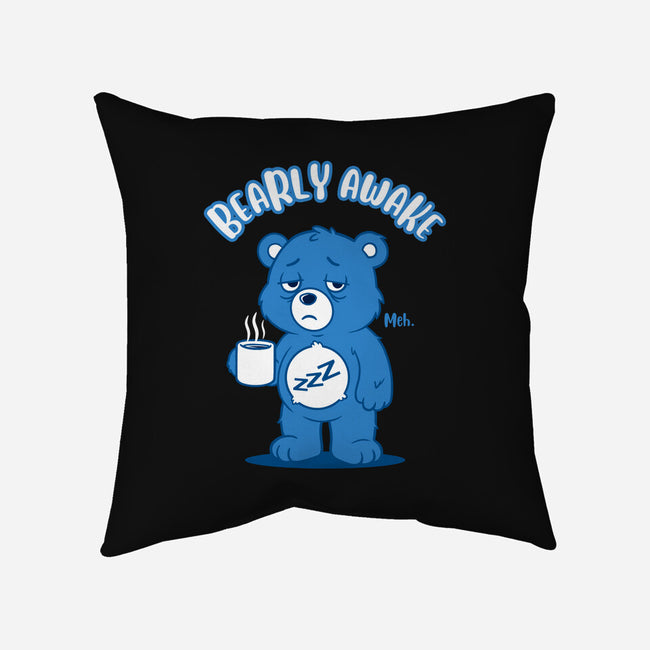 Sleepy Bear-None-Removable Cover w Insert-Throw Pillow-Tronyx79