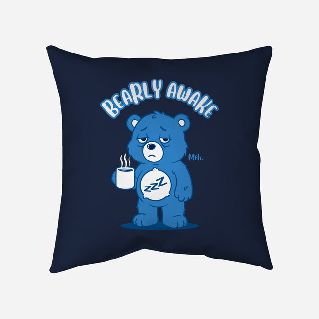Sleepy Bear-None-Removable Cover w Insert-Throw Pillow-Tronyx79