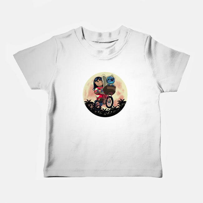 Flying Alien Dog-Baby-Basic-Tee-rmatix