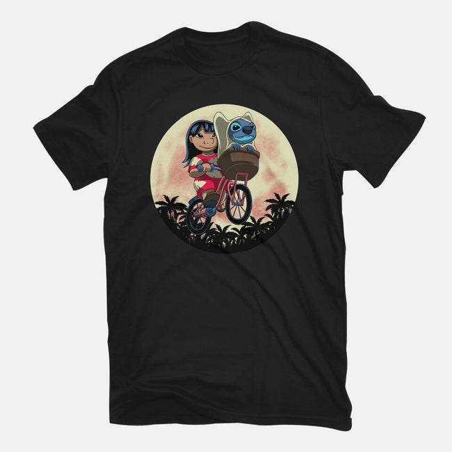 Flying Alien Dog-Unisex-Basic-Tee-rmatix