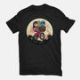 Flying Alien Dog-Unisex-Basic-Tee-rmatix