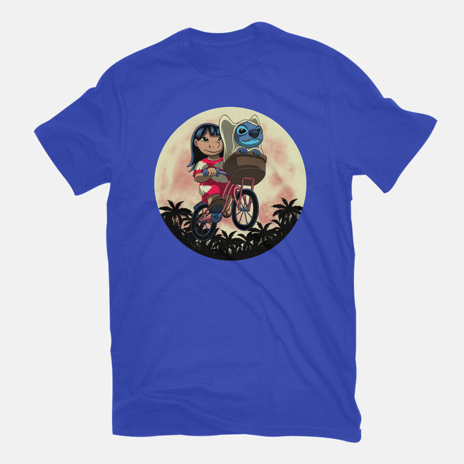 Flying Alien Dog-Unisex-Basic-Tee-rmatix