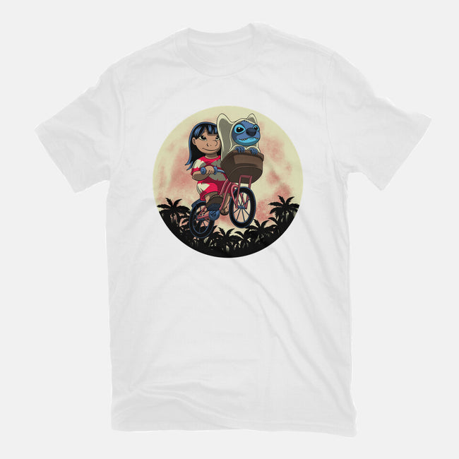 Flying Alien Dog-Unisex-Basic-Tee-rmatix