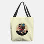 Flying Alien Dog-None-Basic Tote-Bag-rmatix