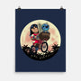 Flying Alien Dog-None-Matte-Poster-rmatix
