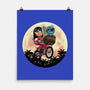 Flying Alien Dog-None-Matte-Poster-rmatix