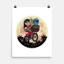 Flying Alien Dog-None-Matte-Poster-rmatix