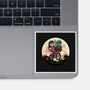 Flying Alien Dog-None-Glossy-Sticker-rmatix