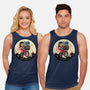 Flying Alien Dog-Unisex-Basic-Tank-rmatix