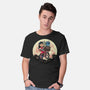 Flying Alien Dog-Mens-Basic-Tee-rmatix