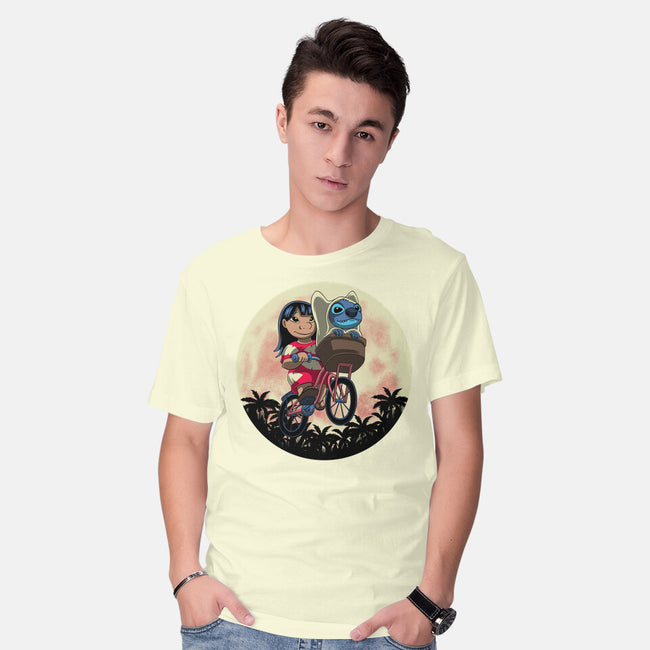 Flying Alien Dog-Mens-Basic-Tee-rmatix