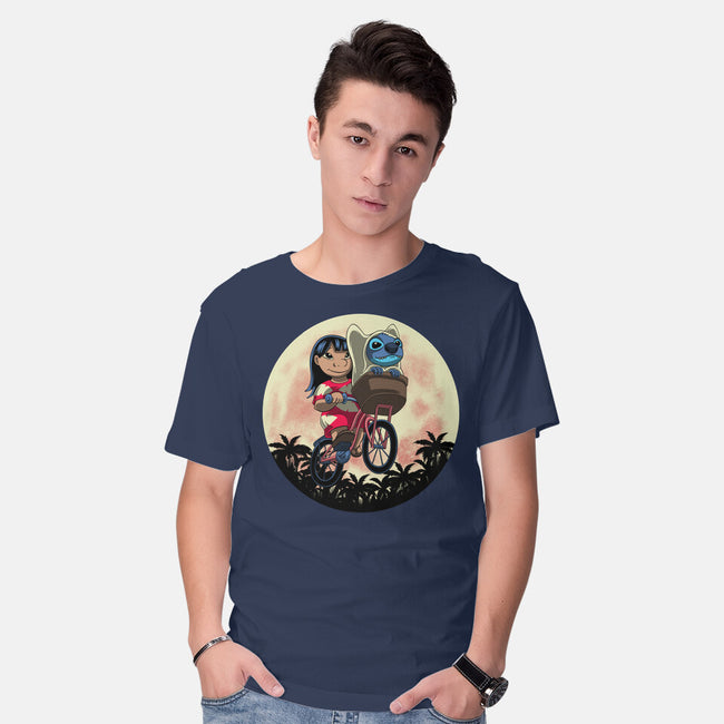 Flying Alien Dog-Mens-Basic-Tee-rmatix