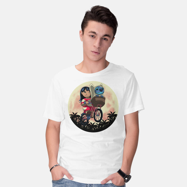 Flying Alien Dog-Mens-Basic-Tee-rmatix