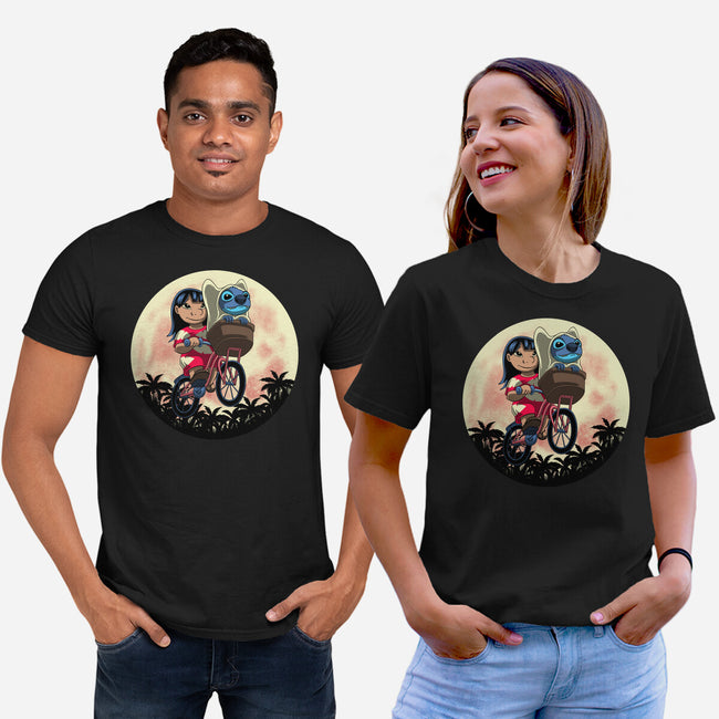 Flying Alien Dog-Unisex-Basic-Tee-rmatix