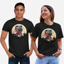 Flying Alien Dog-Unisex-Basic-Tee-rmatix