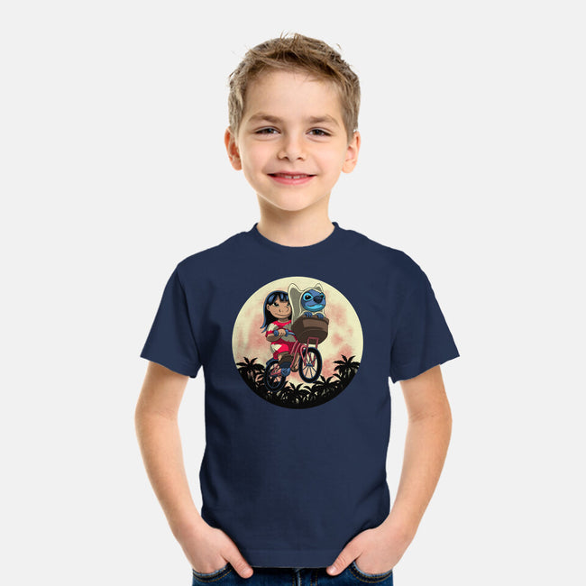 Flying Alien Dog-Youth-Basic-Tee-rmatix