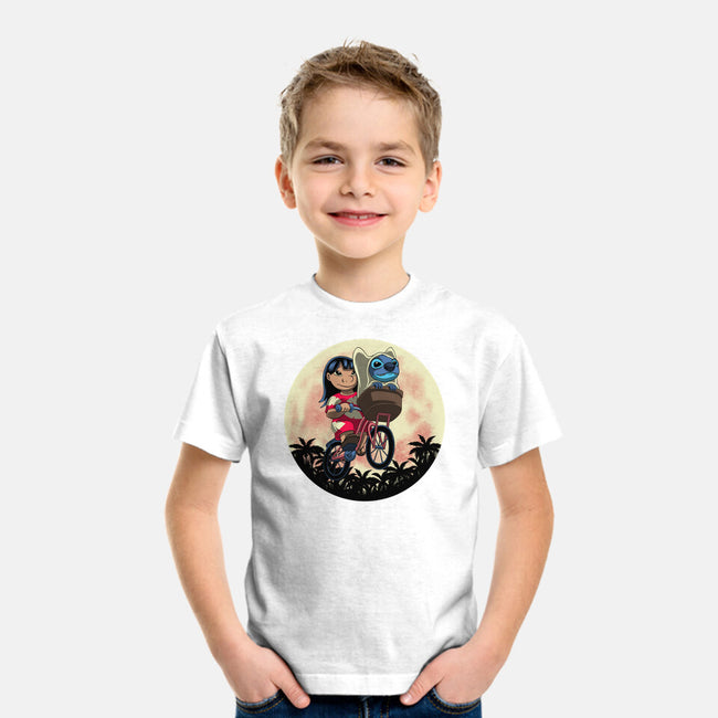 Flying Alien Dog-Youth-Basic-Tee-rmatix