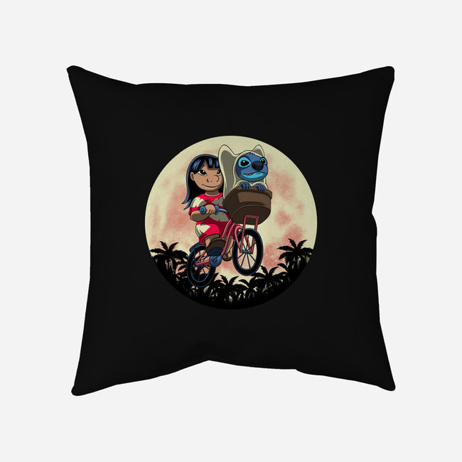 Flying Alien Dog-None-Removable Cover w Insert-Throw Pillow-rmatix