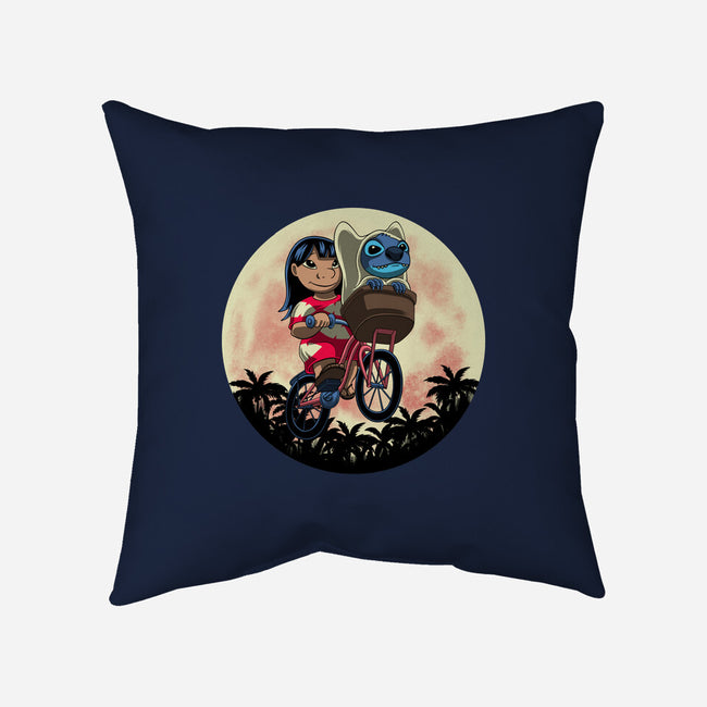 Flying Alien Dog-None-Removable Cover w Insert-Throw Pillow-rmatix