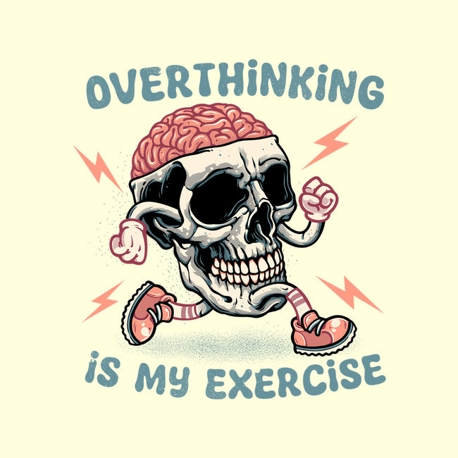 Over Thinking Is My Exercise-Mens-Premium-Tee-glitchygorilla