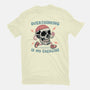 Over Thinking Is My Exercise-Mens-Basic-Tee-glitchygorilla