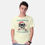 Over Thinking Is My Exercise-Mens-Basic-Tee-glitchygorilla