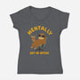 Mentally Out Of Office-Womens-V-Neck-Tee-Tri haryadi
