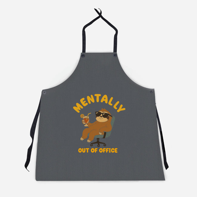 Mentally Out Of Office-Unisex-Kitchen-Apron-Tri haryadi