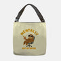 Mentally Out Of Office-None-Adjustable Tote-Bag-Tri haryadi