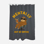 Mentally Out Of Office-None-Polyester-Shower Curtain-Tri haryadi