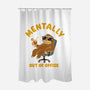 Mentally Out Of Office-None-Polyester-Shower Curtain-Tri haryadi