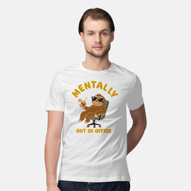 Mentally Out Of Office-Mens-Premium-Tee-Tri haryadi