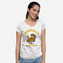 Mentally Out Of Office-Womens-V-Neck-Tee-Tri haryadi