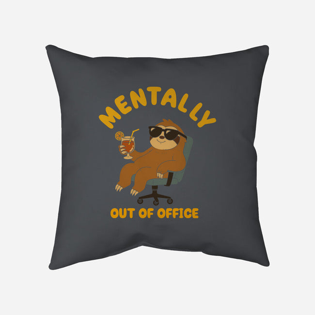 Mentally Out Of Office-None-Removable Cover w Insert-Throw Pillow-Tri haryadi