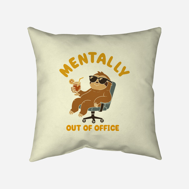 Mentally Out Of Office-None-Removable Cover w Insert-Throw Pillow-Tri haryadi