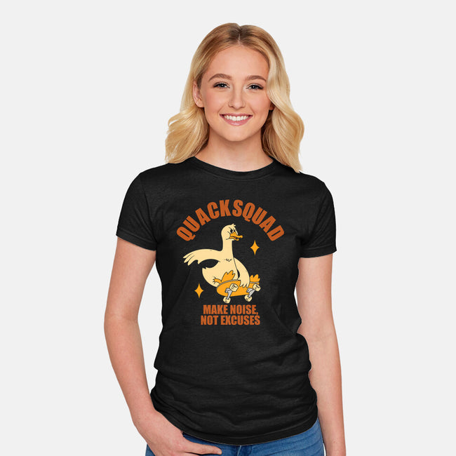 Quacksquad-Womens-Fitted-Tee-Tri haryadi