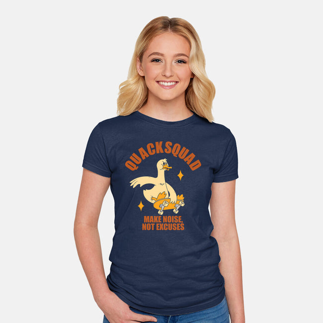 Quacksquad-Womens-Fitted-Tee-Tri haryadi