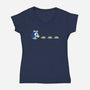 Blu-Man-Womens-V-Neck-Tee-Getsousa!