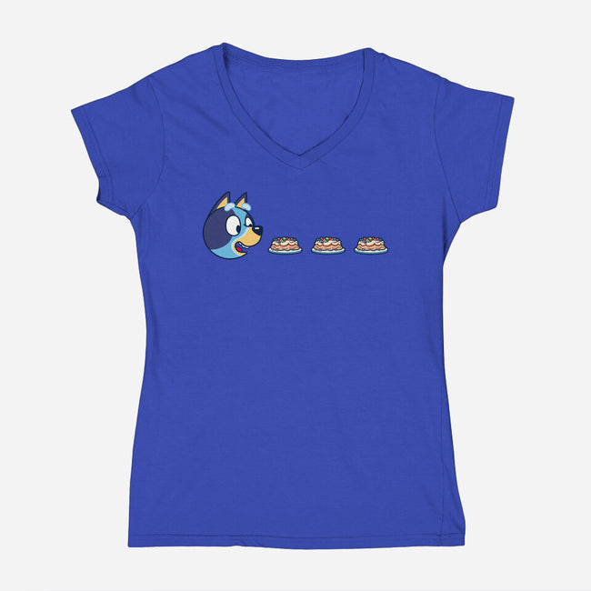 Blu-Man-Womens-V-Neck-Tee-Getsousa!