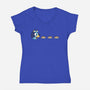 Blu-Man-Womens-V-Neck-Tee-Getsousa!