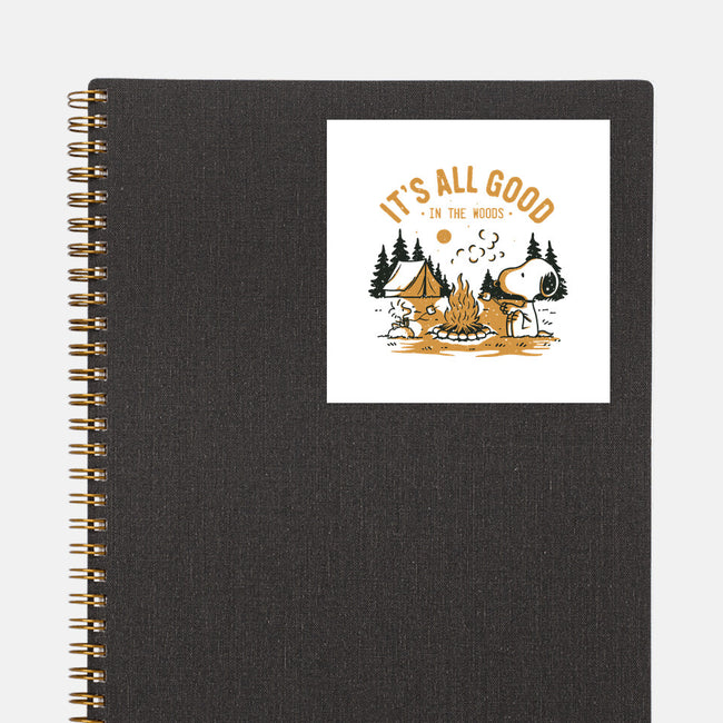 Camping Friends-None-Glossy-Sticker-retrodivision